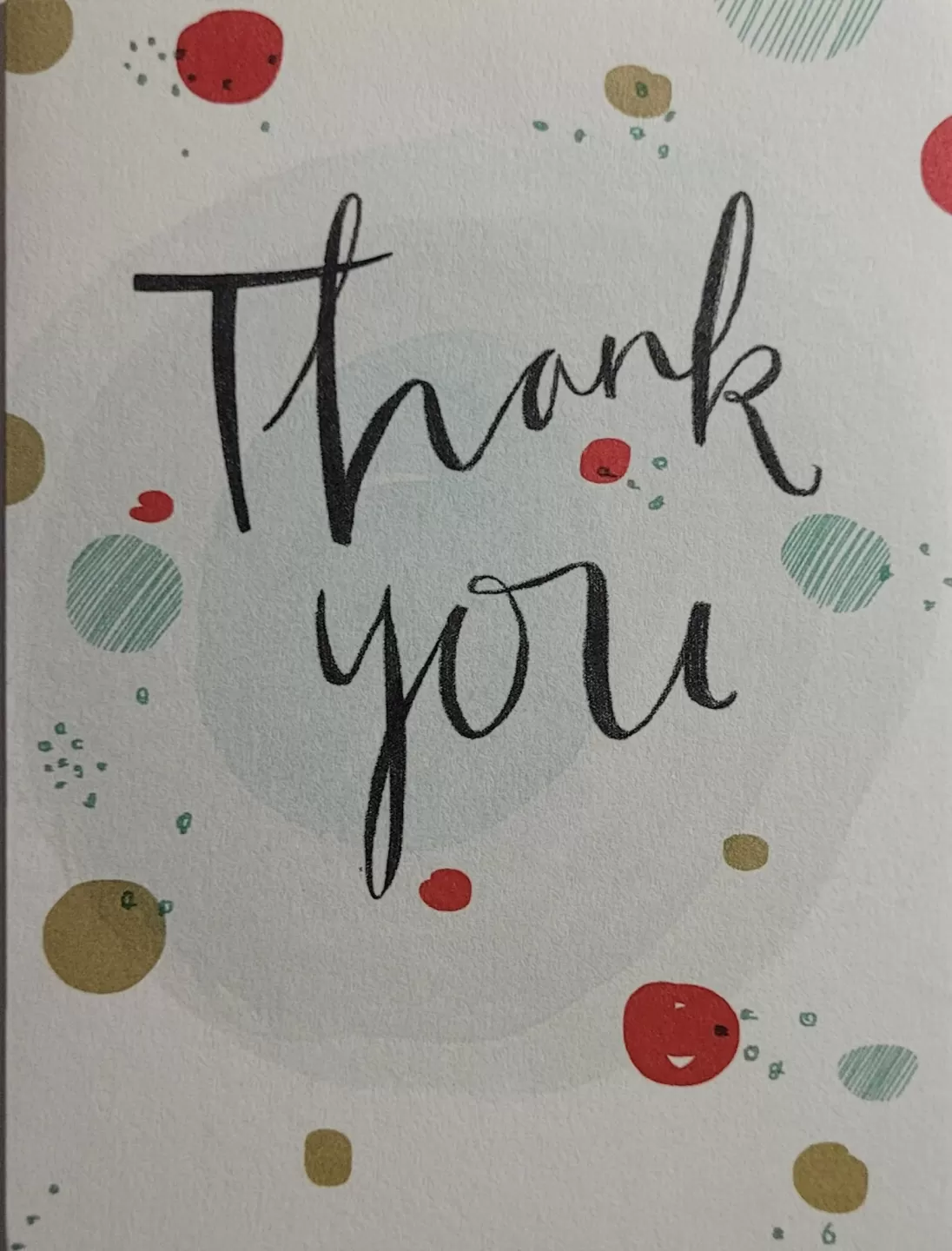 Card -- Thank you 1
